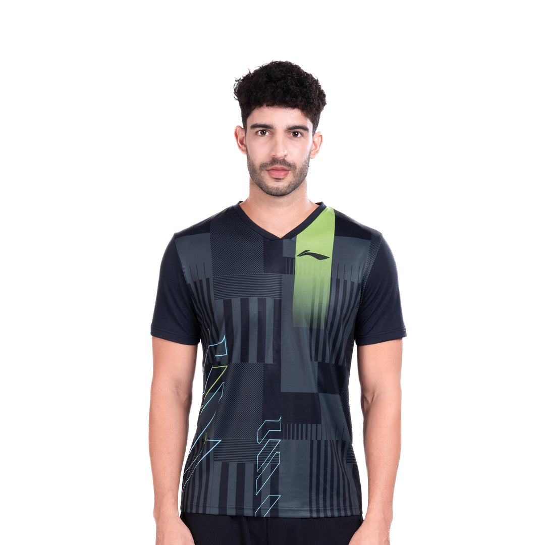 Li-Ning Stroke T-Shirt (BLACK ; L)