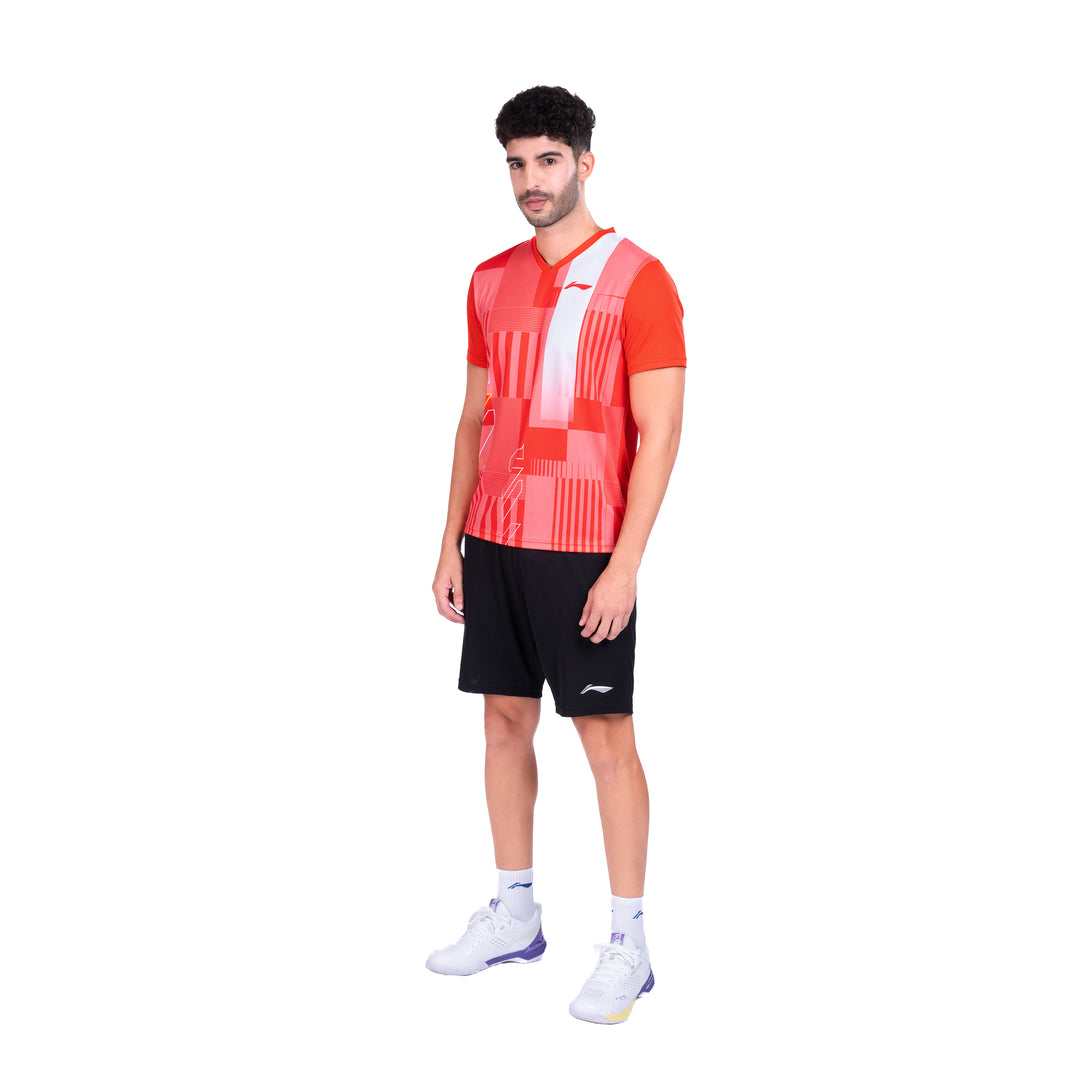 Li-Ning Stroke T-Shirt (RED ; XS)