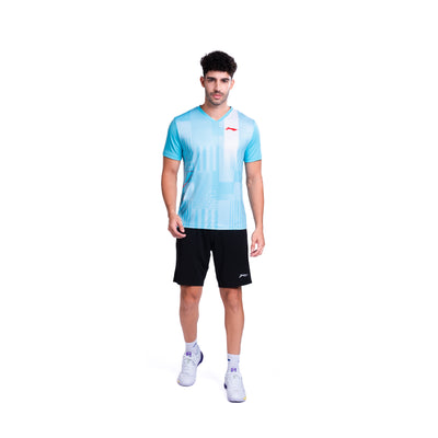 Li-Ning Stroke T-Shirt (SEA BLUE ; XL)