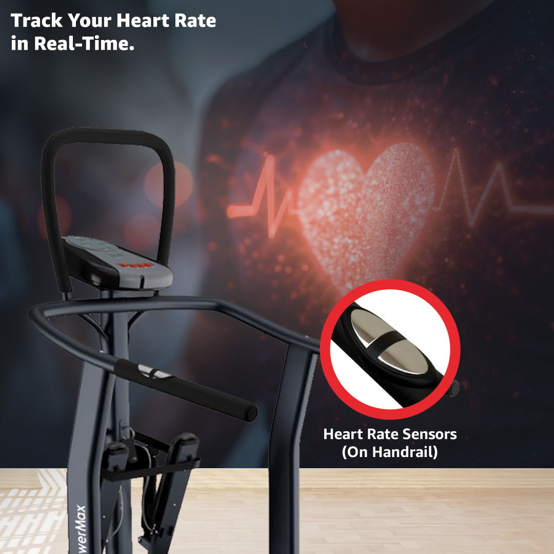 MFT-410 Non-electric Manual Treadmill Foldable | Multifunction (Jogger | Stepper | Twister | Push up Bar) | 3-Level Incline | 120-kg Max User Weight - Ideal for Home Use