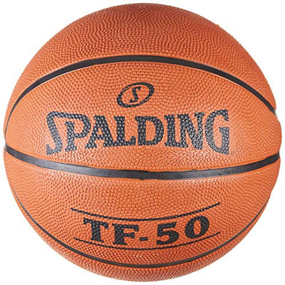 TF-50 Rubber Basketball (Color: Orange | Size: 6)