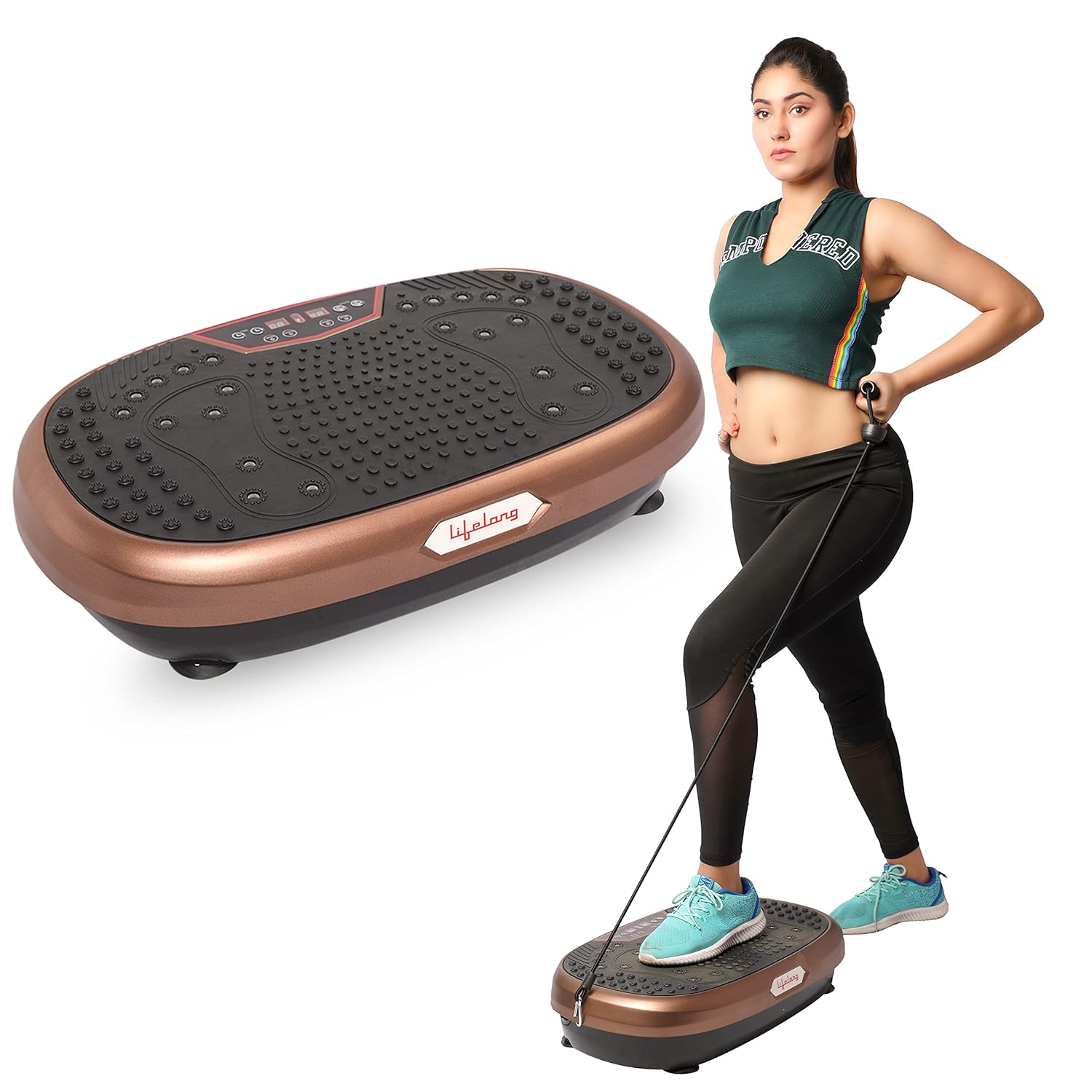 Crazy fit massager full body vibration exercise machine sale