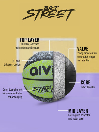 AIVIN BACK STREET BASKETBALL SIZE - 7