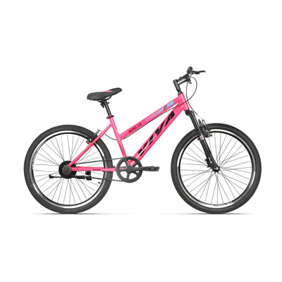 Aero 1.0 26T Steel Mountain Single Speed Bicycle for Women's (Pink-Black) Suitable for Age : 16 years to Above || Height : 5ft 2  to 5ft 10 
