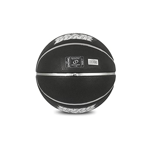 Slamdunk Rubber Basketball (Black) | 5