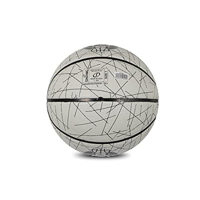 Flight Lines Rubber Basketball (Size-7) | Multicolor