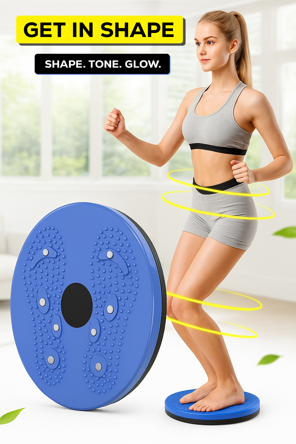 ALYV Acupressure Tummy Twister (Pyramids n Magnets)