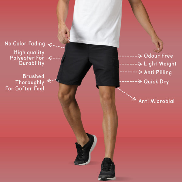 Men's solid Shorts...