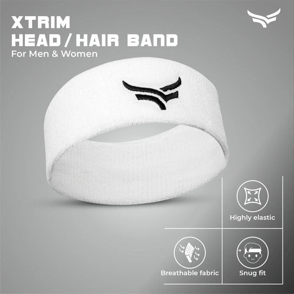 White head band