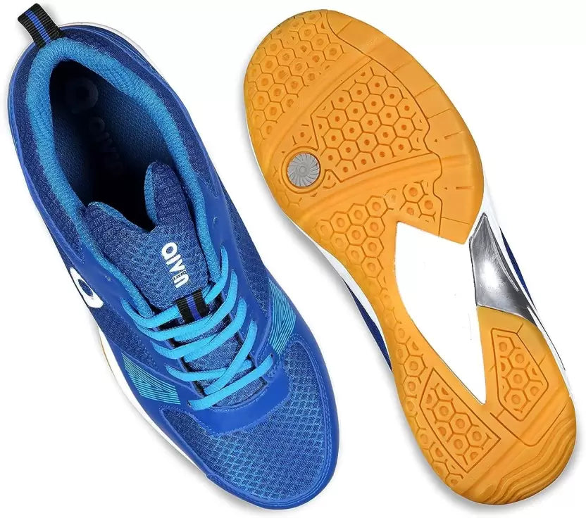 Attract Badminton Shoes For Men (Blue)