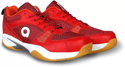 Attract Badminton Shoes For Men (Red)