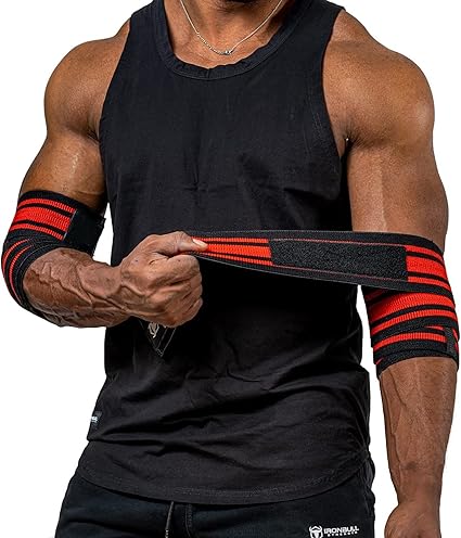 ALYV Elite Elbow Compression Support | Gym & Workout Elbow Sleeve/Wrap for Injury Prevention & Recovery
