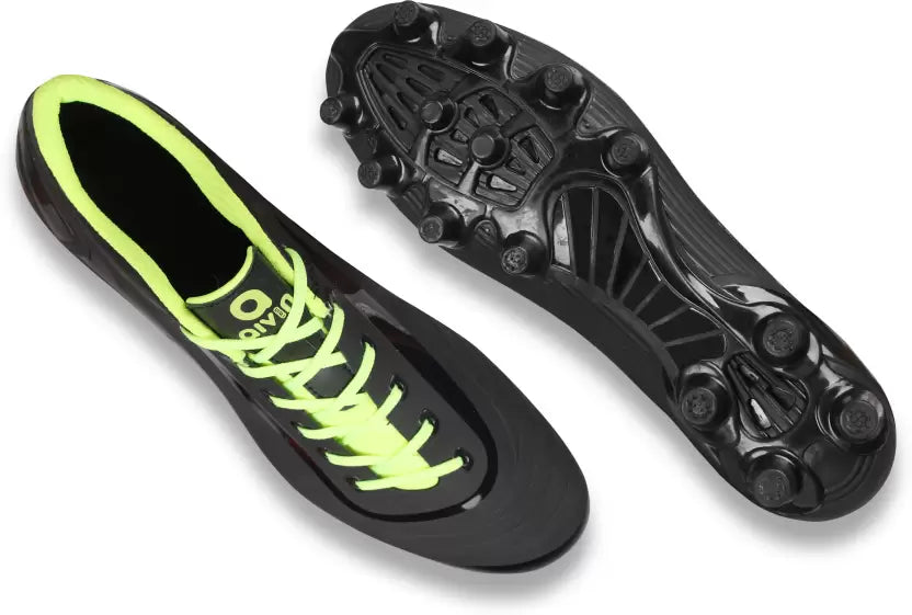 Firststrike Football Stud Football Shoes For Men (Black)