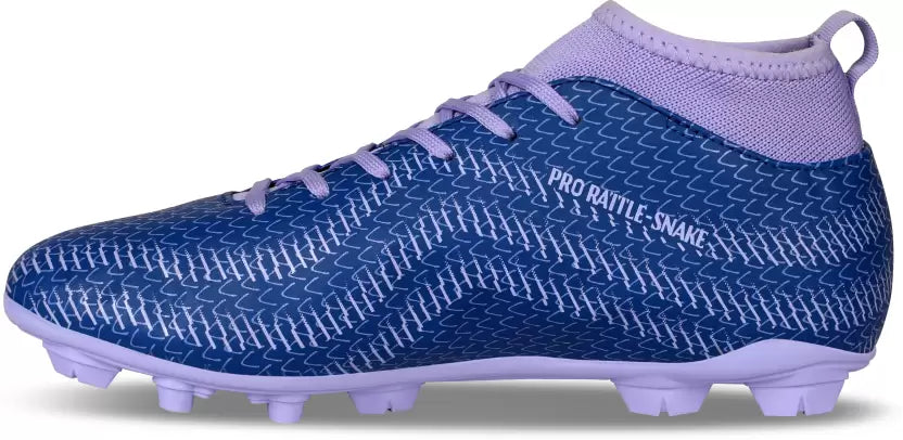 Pro Rattle Snake Football Stud Football Shoes For Men (Royal Blue)