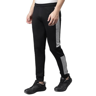 Men's Slim Fit Cotton Joggers - Polyester Track Pants for Gym | Sports | Running with 2 Zip Pocket