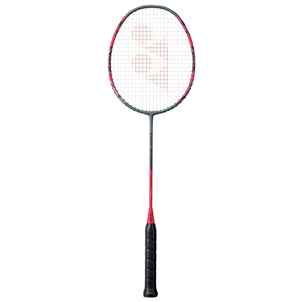 Yonex Arcsaber 11 Play Badminton Pre-Strung Racket (Grayish Pearl) (4UG5), Graphite