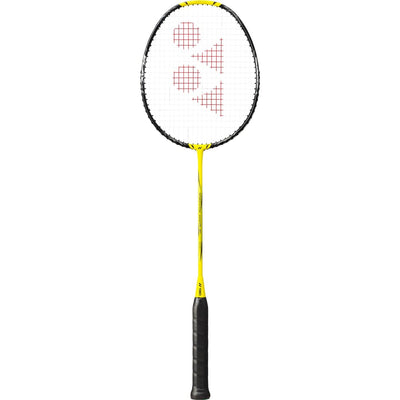 YONEX NANOFLARE 1000 Play Badminton Racquet|4U 5G|Lightning Yellow|Smash Speed|Medium Stiff|AERO Frame|Explosive Sonic Flare System|Head Light| Developed by Japan