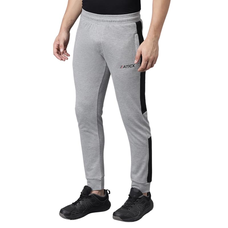 Poly discount cotton joggers