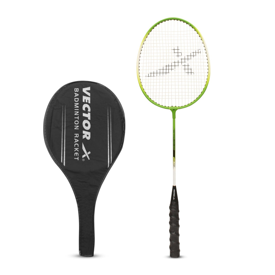VXB-150 3-4TH Cover Green Strung Badminton Racquet (Pack of: 1 | 75 g)