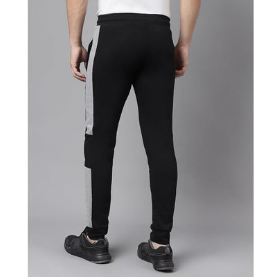 Men's Slim Fit Cotton Joggers - Polyester Track Pants for Gym | Sports | Running with 2 Zip Pocket