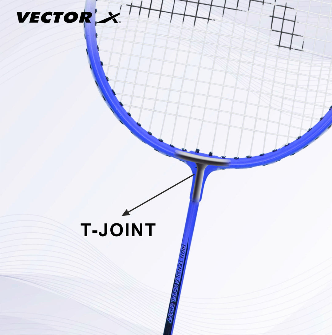 VXB-150 Without Cover Multicolor Strung Badminton Racquet (Pack of: 1 | 75 g)