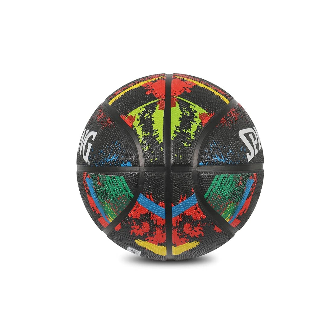 Marble Rubber Basketball (Black) | Size: 7