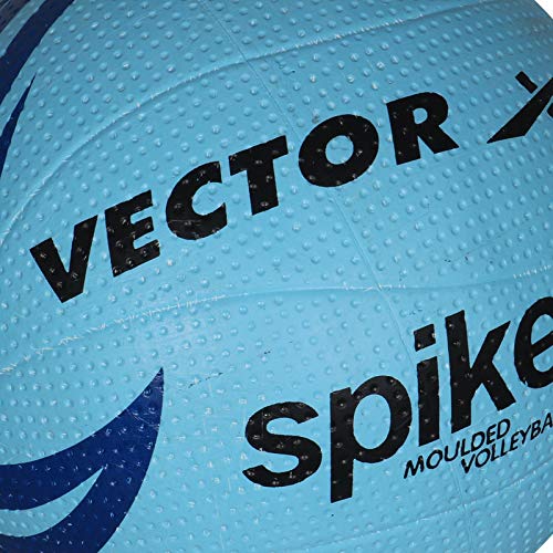 Spike Volleyball - Size: 4 (Pack of 1 | Blue)