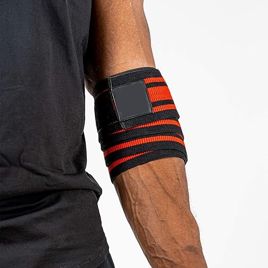 ALYV Elite Elbow Compression Support | Gym & Workout Elbow Sleeve/Wrap for Injury Prevention & Recovery