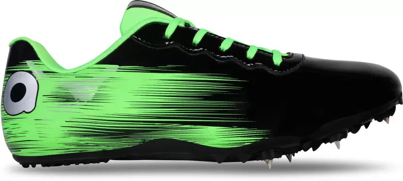 Race Running Spikes Running Shoes For Men (Green)