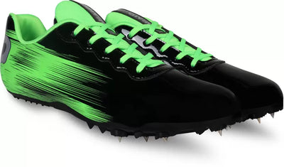 Race Running Spikes Running Shoes For Men (Green)