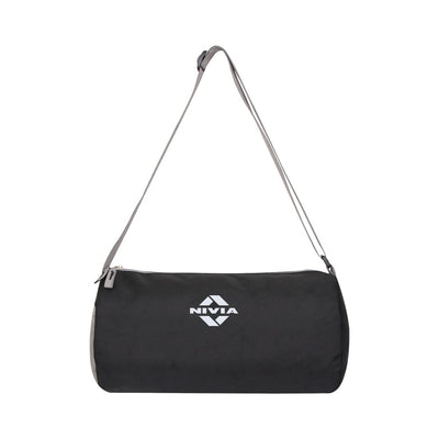 NIVIA Basic Duffle Polyester Bag/Gym Bags/Adjustable Shoulder Bag for Men/Duffle Gym Bags for Men/Fitness Bag/Carry Bags/Sports & Travel Bag/Sports Kit/Duffle Bags Travel