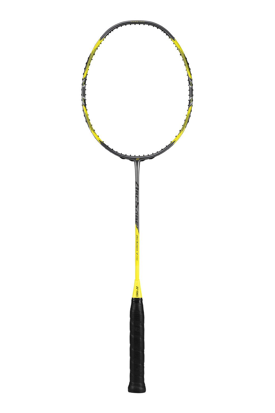 YONEX Arcsaber 7 Play Strung Graphite Badminton Racquet with Full Cover (Grey/Yellow)