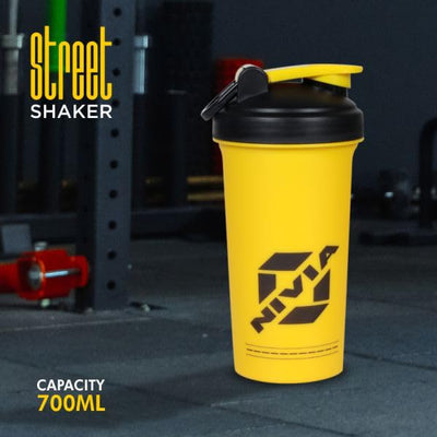 Nivia Street Sports 750 ml Shaker, Plastic, Yellow