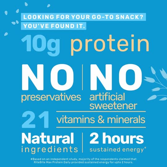 RiteBite Max Protein Daily 10g Choco Classic Protein Bars (Pack of 6), 300g