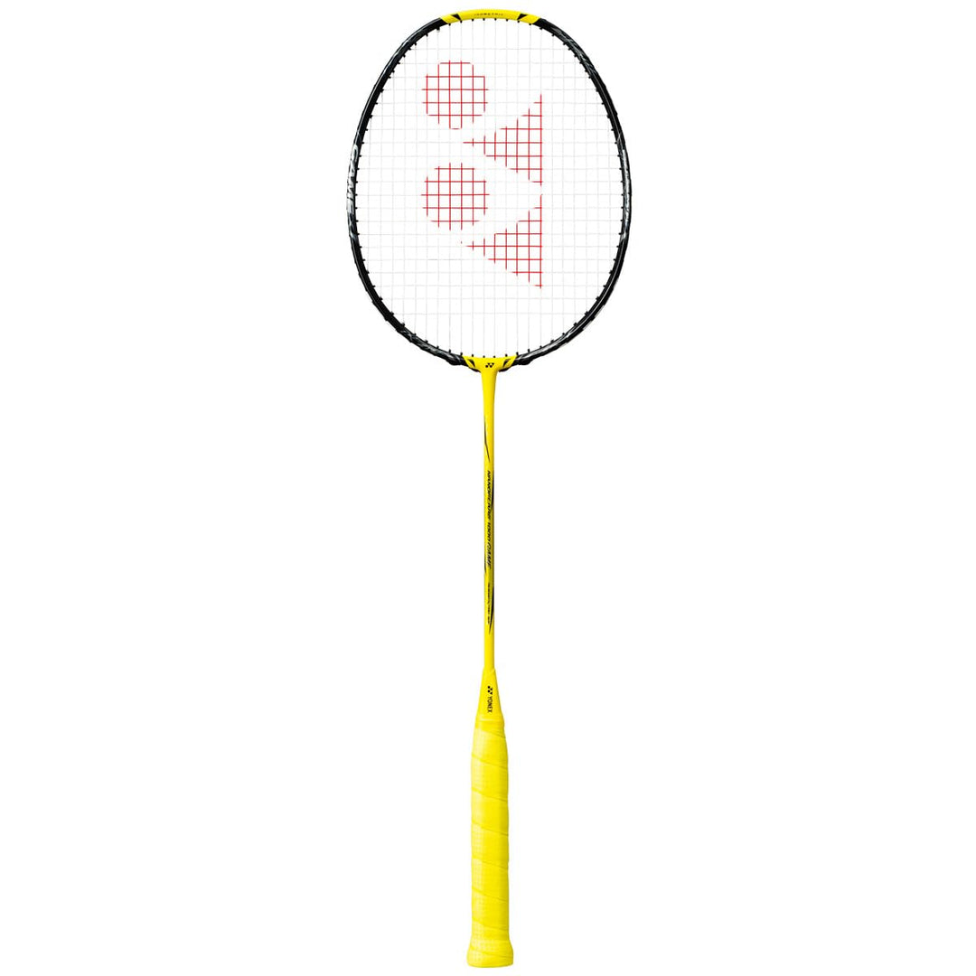 YONEX NANOFLARE 1000 Game Badminton Racquet|4U 5G|Lightning Yellow|Smash Speed|Medium Stiff|AERO Frame|Explosive Sonic Flare System|Head Light| Developed by Japan