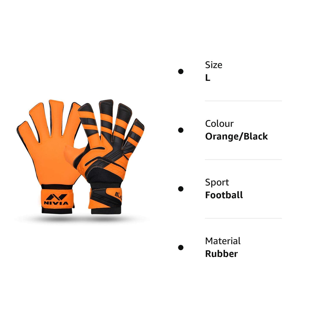 Nivia Blaze Synthetic Goalkeeper Gloves