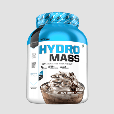 Hydro Mass – 40 Servings |Kaju Pista Flavour ( Shaker Free )