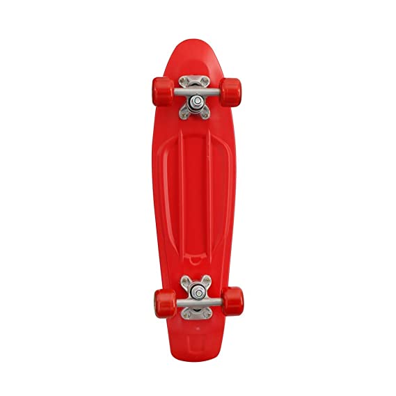 Senior 30 inch x 5 inch Skateboard (Red | Pack of 1)