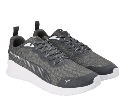 Puma Men's Altas Shadow Gray-White Sports Running Shoe