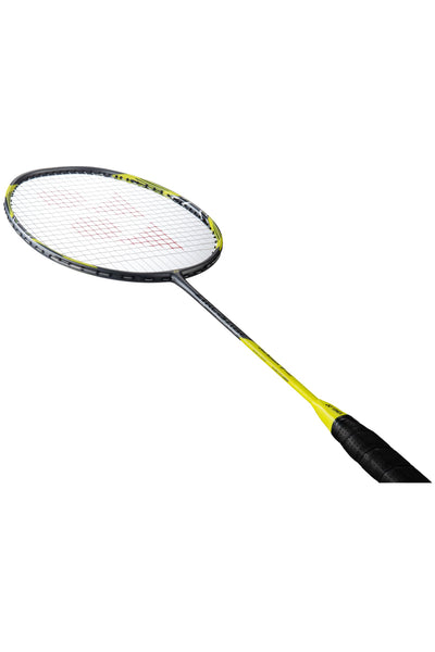 YONEX Arcsaber 7 Play Strung Graphite Badminton Racquet with Full Cover (Grey/Yellow)