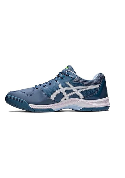 ASICS Men's Gel-Dedicate 7 Tennis Shoes (White |Steel Blue)