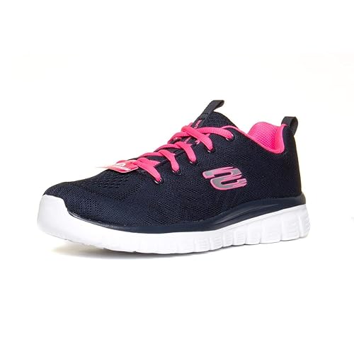 Skechers Womens Graceful Get Connected Training Shoes (Pink)