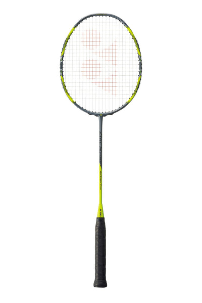 YONEX Arcsaber 7 Play Strung Graphite Badminton Racquet with Full Cover (Grey/Yellow)