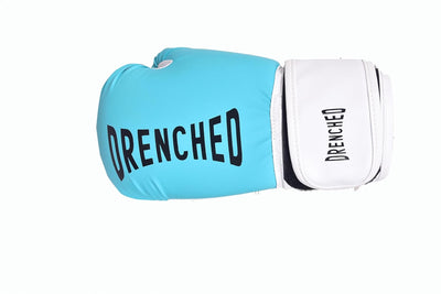 DRENCHED Boxing Gloves with Molded Padding Foam 10Oz| Boxing Training Gloves, Kickboxing Gloves, Heavy Bag Workout Gloves for Boxing, Kickboxing, Muay Thai, MMA (Turquoise)