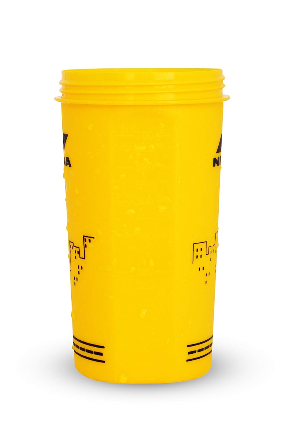 Nivia Street Sports 750 ml Shaker, Plastic, Yellow