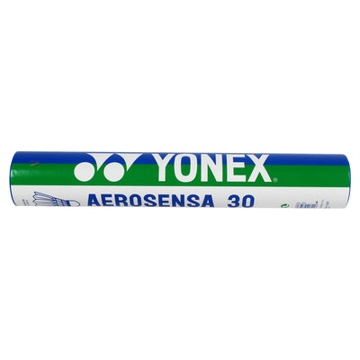 YONEX Aerosensa 30 Feather Shuttlecocks, Pack of 12 (White)