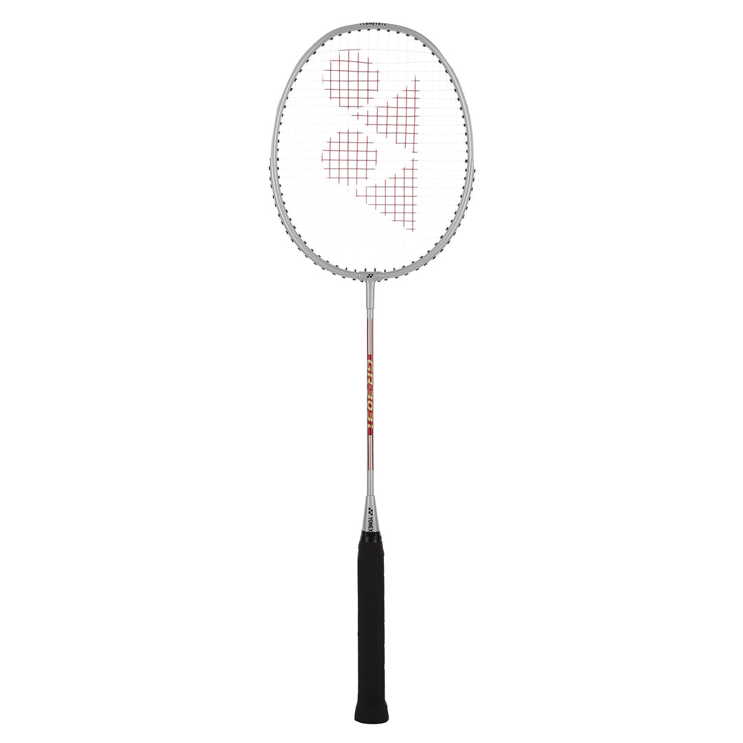 YONEX GR 303i Aluminium Strung Badminton Racket with Full Racket Cover (Silver) | For Beginners | 83 grams | High Durability