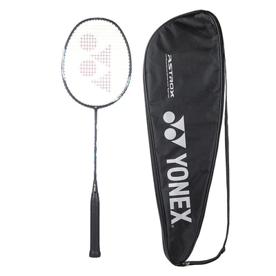 YONEX Astrox Lite 27i Graphite Strung Badminton Racket with Full Racket Cover (Blue) | For Intermediate Players | 77 grams | Maximum String Tension - 30lbs