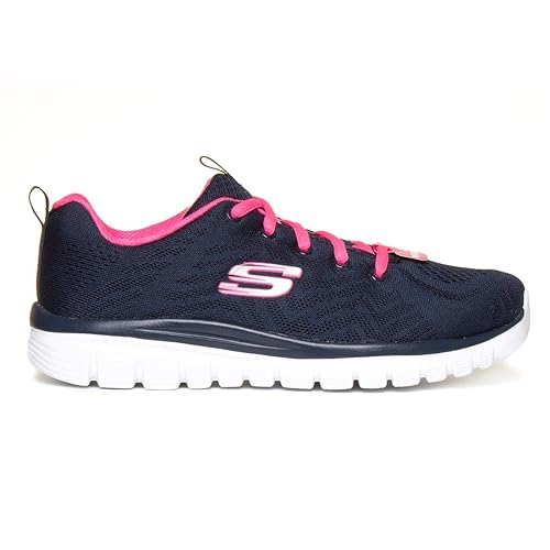 Skechers Womens Graceful Get Connected Training Shoes (Pink)