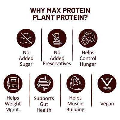 RiteBite Max Protein Plant Protein Alphonso Mango, 500g